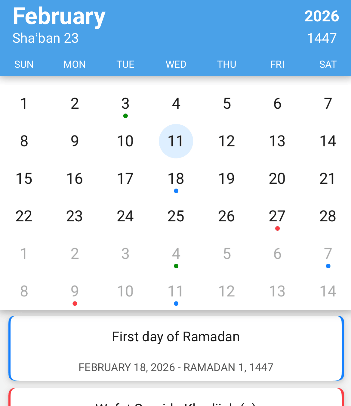 App preview